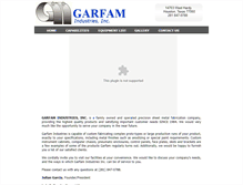 Tablet Screenshot of garfam.com